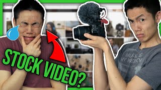 I *TRIED* Shooting Dozens of Stock Footage Clips in 1 DAY!