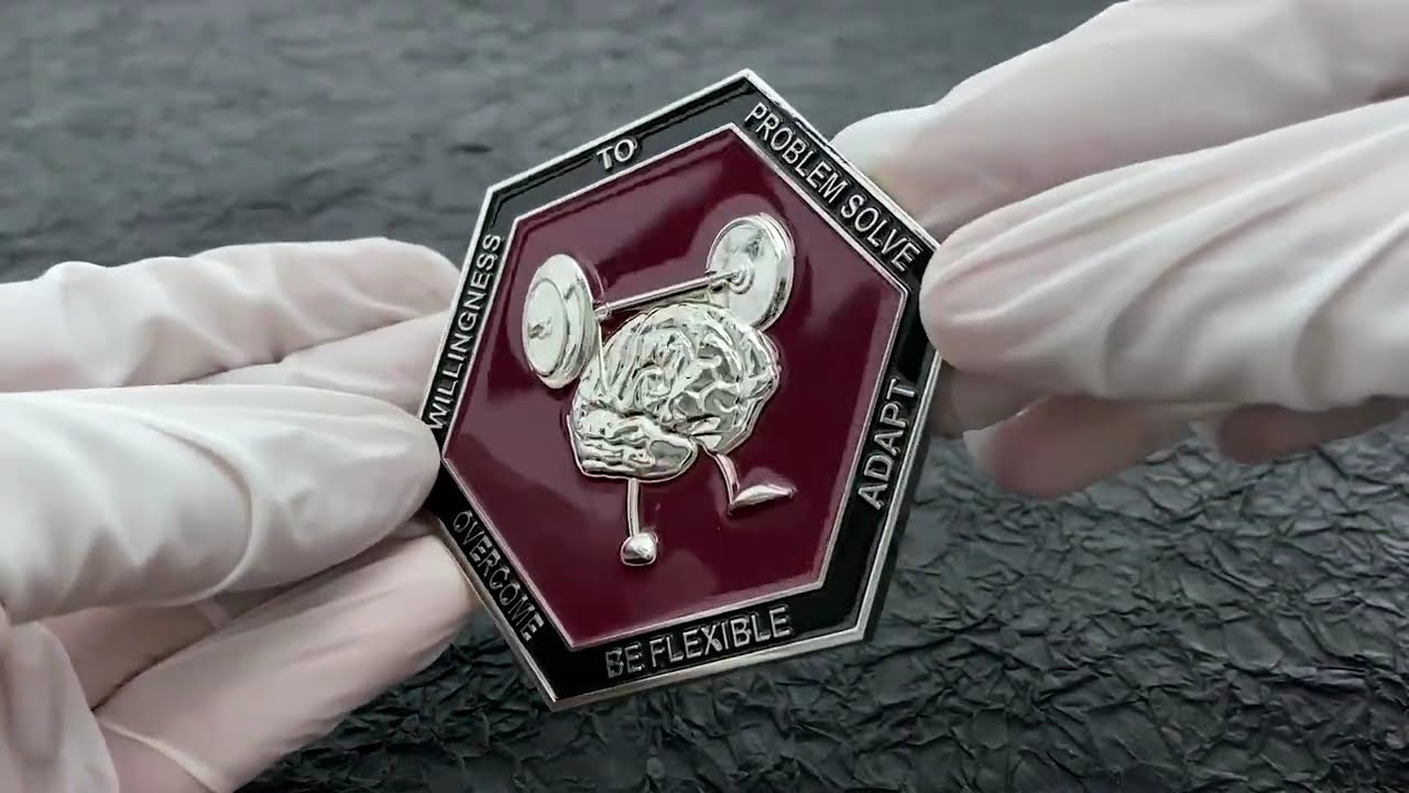 2517-Moneta commemorativa del Concorso Cervello Esagonale