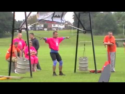 Damo Turner UK Strongman North Novice 2009 Final Hercules Hold