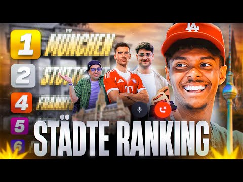 😱DAS GROSSE STÄDTE RANKING..!!🔥😂 (IHR KÖNNT EURE STADT VERTEIDIGEN) STÄDTE TIERLIEST #1
