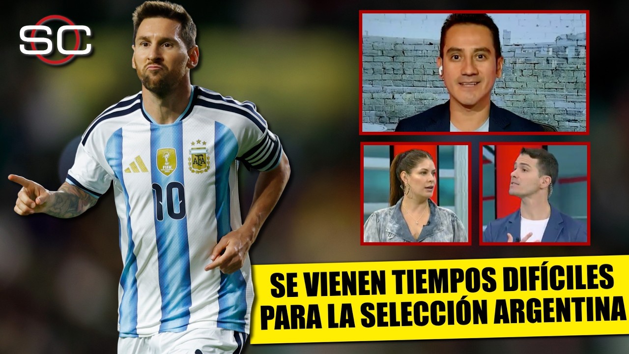 MESSI ES EL MEJOR DEL MUNDO y ARGENTINA sufrirá muchísimo sin un reemplazo a su nivel | SportsCenter