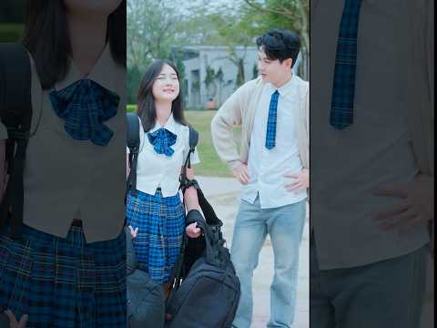 Rock, Paper, Backpack! #linhchihihi #messyclassroom #schoolcrush #schooldrama