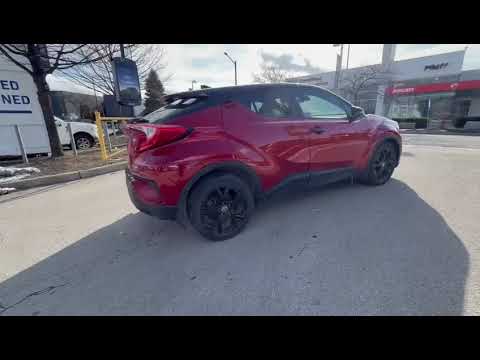 2021 Toyota C-HR XLE Premium FWD in Black for sale at Pine Tree Ford in Woodbridge, ON