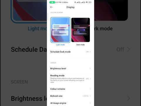 How to change the brightness level in redmi note 12 pro | change the brightness level |