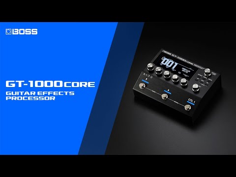 BOSS GT-1000CORE Compact Guitar Effects Processor | Long & McQuade