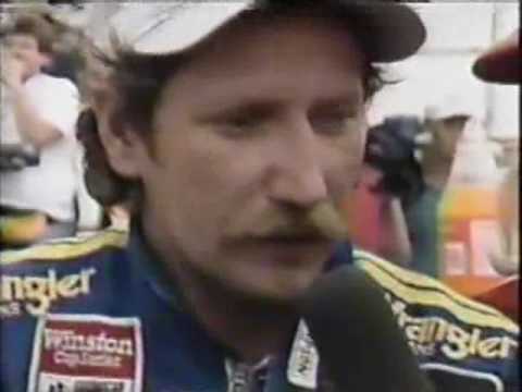 1986 First Union 400 post race