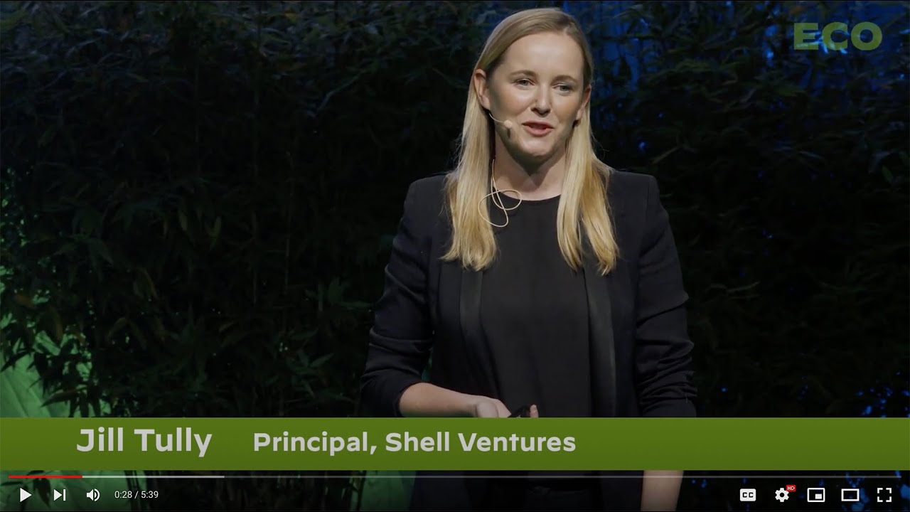 Jill Tully pitches Shell Ventures