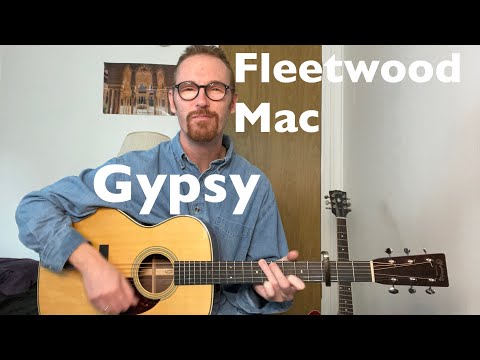 Fleetwood Mac - Gypsy | Guitar Lesson - Acoustic + Electric Solo