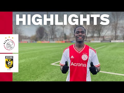 😱⚽️⚽️ Miguel Joao da Silva | Highlights Ajax O16 - Vitesse O16