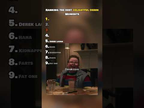 The BEST delightful Derek moments #funny #strangerthings5 #ranking