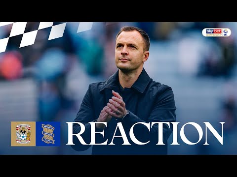 Reaction | Chris Davies | Coventry City 3-0 Birmingham City