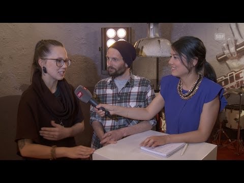 Interview mit Shem Thomas und Stefanie Heinzmann vor dem Finale - The Voice of Switzerland 2014