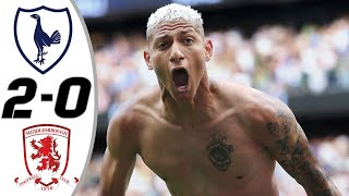 Tottenham vs Portsmouth 2 0   All Goals