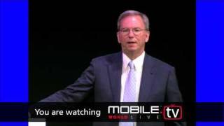 Eric Schmidt at Mobile World Congress