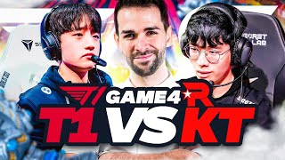 ÇA TENTE UNE DRAFT POUR COUNTER MAIS... ? (KT vs T1 Game 4)