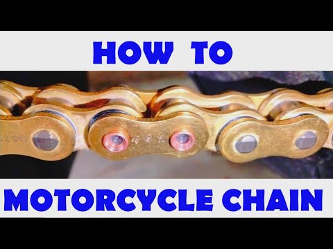 How To Replace Motorcycle Chain and Rivet Master Link