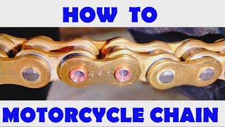 How To Replace Motorcycle Chain and Rivet Master Link