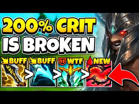 TRYNDAMERE WITH 200% CRIT DAMAGE IS A BIG PROBLEM (MOST BROKEN HE'S EVER BEEN?)