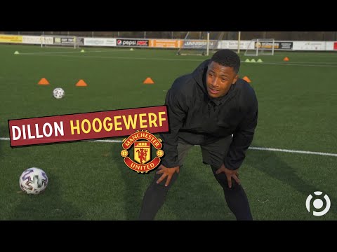 Dillon Hoogewerf Future Star of Manchester United in Pelota Football Academy Training
