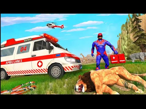 Superhero Rescue Animals Games - Android Gameplay | Superhero Robot Games