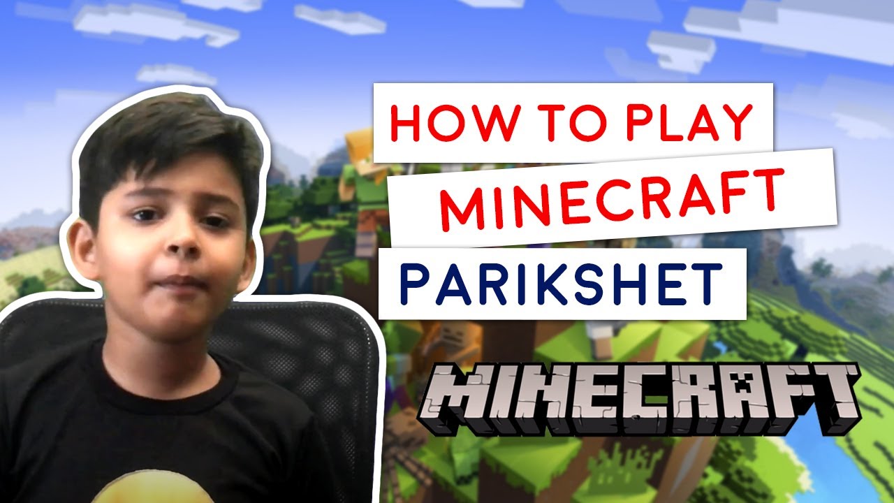 Play Minecraft with Parikshet and Kids Fun Learn Club