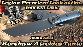 Legion Premiere Look at the Kershaw Atreides Fixed Blade Knife 65mn Steel