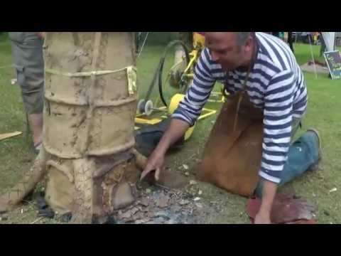 Iron Making (Bloomery) Furnace at Wincobank Hub Tour de France Hub