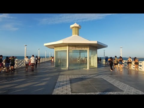 SUPER VLOG NA ORLA MARÍTIMA DÁ PRAIA DE IRACEMA FORTALEZA CEARÁ BRASIL 