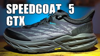 HOKA Speedgoat 5 GTX / Best winter trail running shoes?