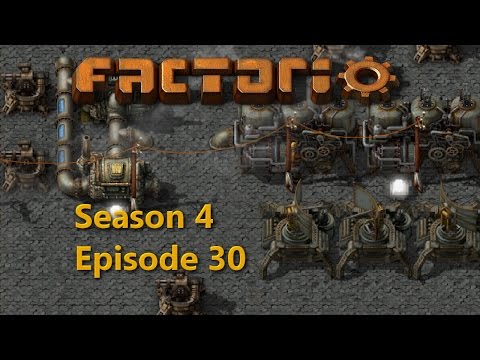Factorio 0.15 - S4 Ep30 - Logistics Robots Part 2