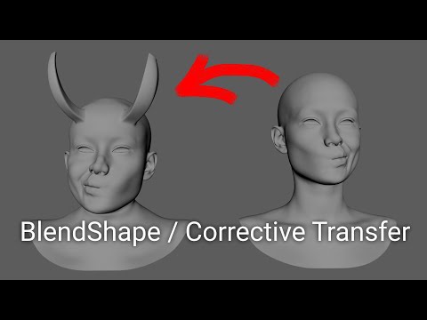 BlendShape Transfer Demo thumbnail