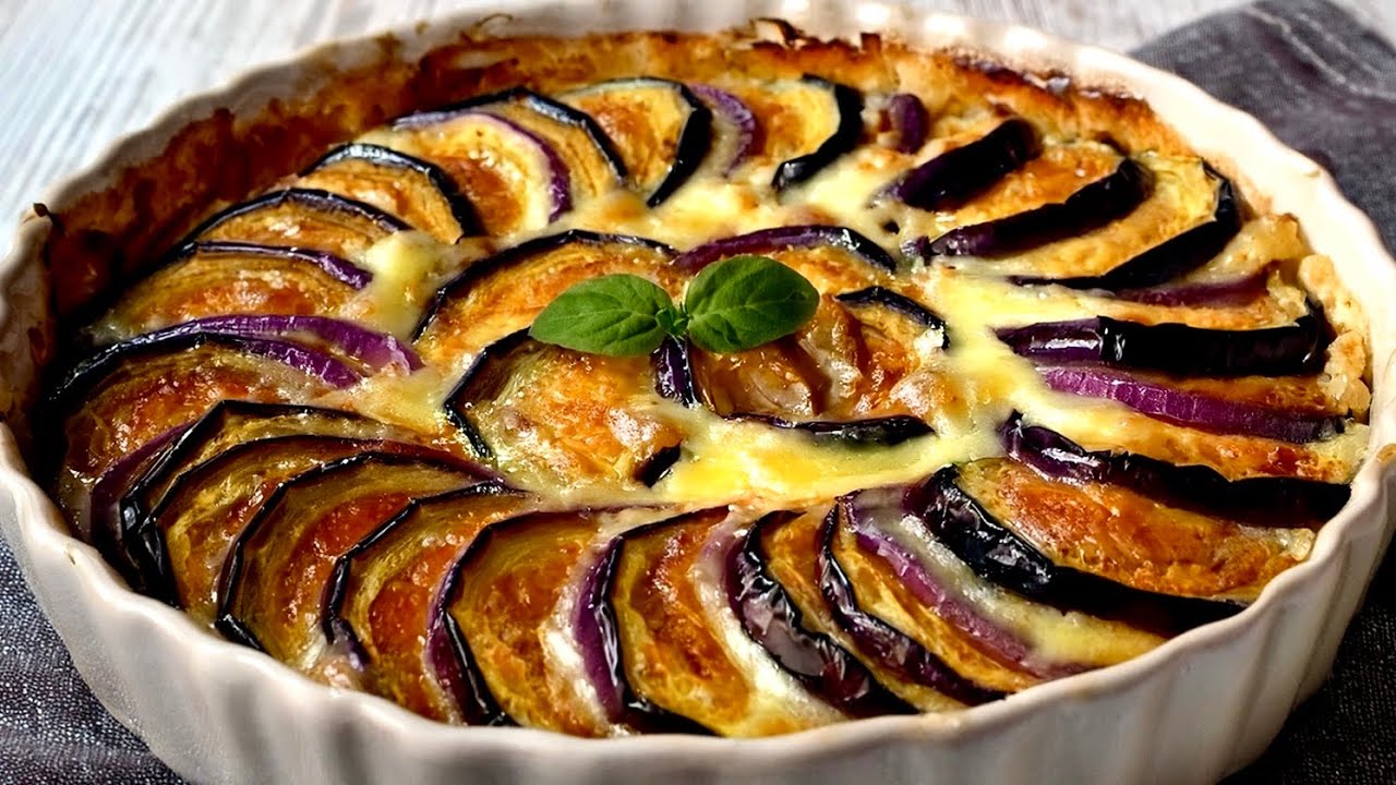 Even kids will love eggplant with this delicious recipe! Easy and cheap recipe!