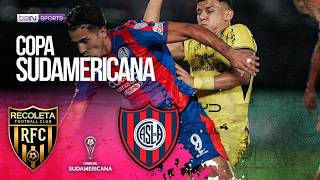 Recoleta (PRY) vs San Lorenzo (ARG) | HIGHLIGHTS Copa Sudamerica | 04/08/2026 | bien SPORTS