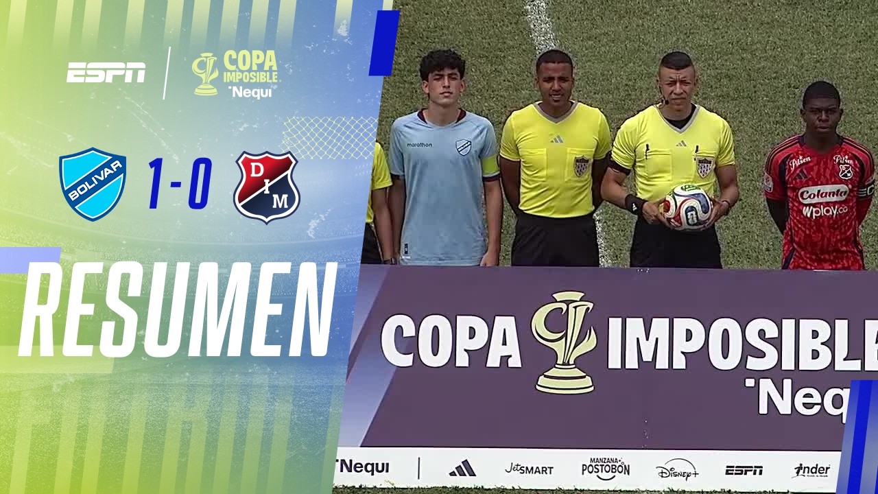 BOLÍVAR VENCIÓ POR LA MÍNIMA AL DIM Y SUMÓ SU PRIMER TRIUNFO | Bolívar 1-0 DIM | RESUMEN