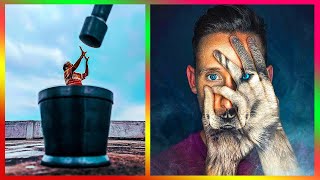 Photography Tips : PHOTOGRAPHY TRICKS || Photo Art on Tiktok  ▶38