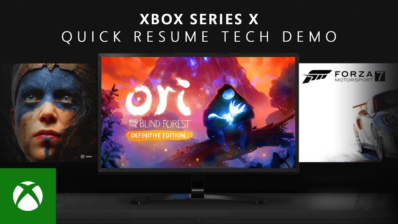 Xbox Series X - Quick Resume Tech Demo - YouTube
