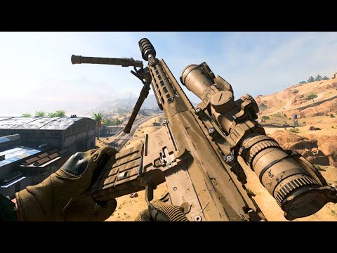 Tactical KAC M110A2 Build in Modern Warfare II Gameplay