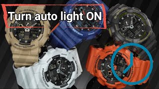 g shock gba 800 auto light