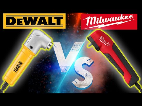 Milwaukee VS Dewalt Right Angle Attachment #milwaukee #dewalt #toolreviews