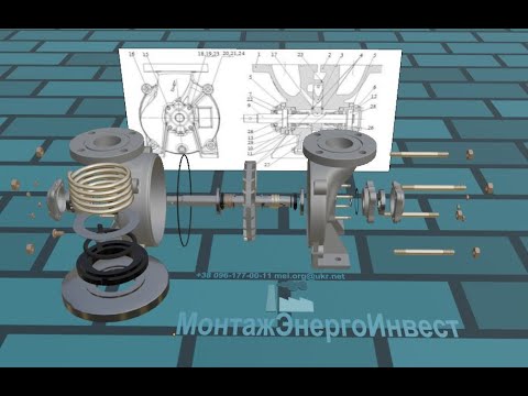 Ремонт насоса СВН. Как собрать торцевое уплотнение насоса СВН-80, ВС-80.