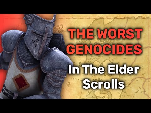 The WORST Genocides In Elder Scrolls Lore