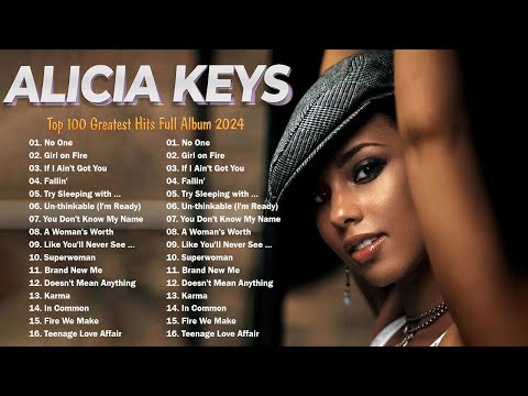 Alicia Keys Greatest Hits || Alicia Keys Best Songs Playlist 2024