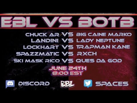 EBL VS BOTB | LOCKHART vs TRAPMAN KANE