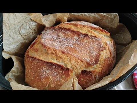 Domaći hljeb. Novi recept koji će vam se sigurno svidjeti. Više ne kupujem hljeb! #4k