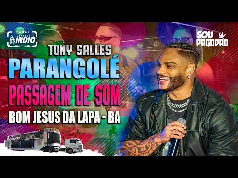PARANGOLÉ no TRIO | Passagem de Som Absurda - Instrumental Abertura | BOM JESUS DA LAPA - BA