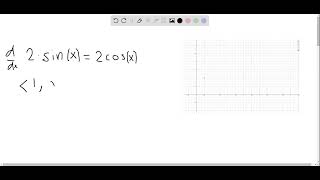 Download the video "(a) Find the unit vectors that are parallel to the tangent line to the curve y = 2 sinx at the po…"
