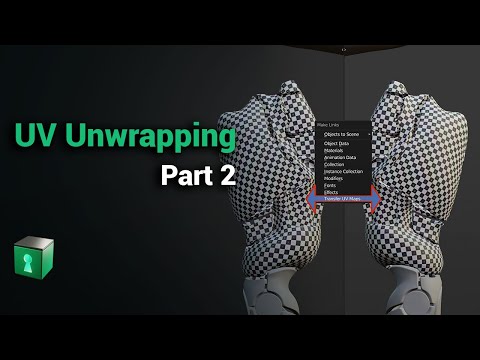 Blender Secrets - Transfer UV maps