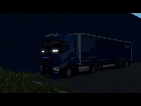 2# Euro Truck Simulator 2 Přejezd do Norimberku na nakládku