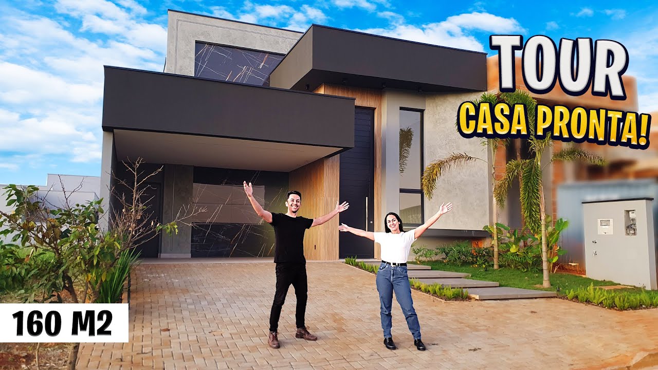 TOUR PELA NOSSA CASA PRONTA 😍 *térrea de 160m²*