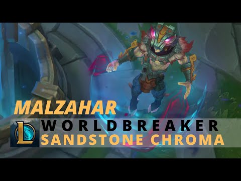 Worldbreaker Malzahar Sandstone Chroma - League Of Legends
